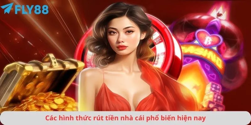 Các hình thức rút tiền nhà cái phổ biến hiện nay