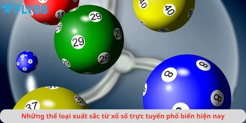 Những thể loại xuất sắc từ xổ số trực tuyến phổ biến hiện nay